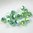 20 Stück Swarovski® Kristalle 5000, Beads 4mm, Peridot AB Full Coating *214ABFC