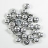 25 Stück Cabochon 2-hole Beads 6mm, mit 2 Löchern, Crystal Labrador Full
