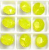 48 Stück Swarovski® Kristalle 1088 XIRIUS Chaton, SS29 (ca.6mm), Yellow Opal Foiled *231