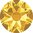 12 Stück Swarovski® Kristalle 2088 XIRIUS Rose SS34, Sunflower Foiled *292