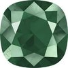 1 Stück Swarovski® Kristalle 4470 Quadrat Rivoli, 12mm, Crystal Royal Green Unfoiled *001ROYGR