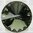 6 Stück Swarovski® Kristalle 1122, Rivoli 12mm, Black Diamond Foiled *215