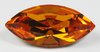 4 Stück Swarovski® Kristalle 4228 Navette 15x7mm, Tangerine Foiled *259