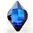 1 Stück Swarovski® Kristalle 4230 Lemon Fancy Stone, 19x12mm, Crystal Berrmuda Blue Foiled *001BB