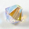 20 Stück Swarovski® Kristalle 5328 Xilion Beads, 6mm, Light Silk AB2x *261AB2