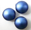 2 Stück Swarovski® Kristalle 5860 Crystal Coin Pearl 12mm, Iridescent Dark Blue *949