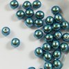 100 Stück Polynesian Pearls 3mm, Jet Ozean Blue