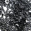 9g Röhrchen Miyuki Spacer Beads 2,2mm, Black *0401