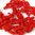 5g Röhrchen Miyuki Quarter Tila, Opaque Red, *0408