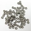 9g Röhrchen Miyuki Spacer Beads 2,2mm, Nickel Plated *0190