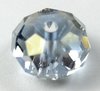 10 Stück Swarovski® Kristalle 5040, Briolette Beads 6mm, Crystal Blue Shade *001BLSH