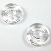 6 Stück Swarovski® Kristalle 5139, Ring Bead 12,5mm, Crystal *001