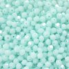 50 Stück Swarovski® Kristalle 5328 Xilion Beads 3mm, Mint Alabaster *397