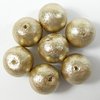 6 Stück Miyuki Cotton Pearls Ø 10mm, Beige
