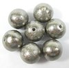 6 Stück Miyuki Cotton Pearls Ø 10mm, Grey