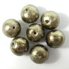 6 Stück Miyuki Cotton Pearls Ø 10mm, Bronze