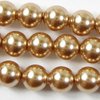 25 Stück Swarovski® Kristalle 5810, Crystal Pearls 6mm, Crystal Rose Gold Pearl *769
