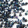 360 Stück Swarovski® Kristalle mit Fremd-Effekten 5328 3mm, Crystal Metallic Lila Grün *001-610