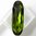 1 Stück Swarovski® Kristalle 4161, Long Classical Oval 27x9mm, Olivine Foiled *228