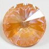 1 Stück Swarovski® Kristalle 1122 Rivoli 14mm, Crystal Peach DeLite Unfoiled *001L140D