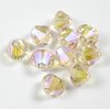 20 Stück Swarovski® Kristalle, 5328 Xilion Beads 6mm, Silk Shimmer 2x *391SHIM2