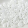 50 Stück MobyDuo® Beads 3x8mm, Chalk White
