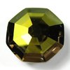 1 Stück Swarovski® Kristalle 4678, Solaris Fancy Stone 23mm,Crystal Iridescent Green Foiled *001IRIG