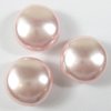 2 Stück Swarovski® Kristalle 5860 Crystal Coin Pearl 14mm, Rosaline *294