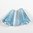 1 Stück Swarovski® Kristalle 5540, Artemis Bead 17mm, Aquamarine