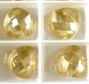 6 Stück Swarovski® Kristalle 6012, Flat Briolette 11x10mm, Crystal Golden Shadow *001GSHA