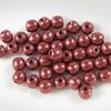 50 Stück Round Beads 4mm,Saturated Metallic Vallant Poppy