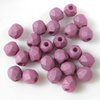300 Stück feuerpolierte Glasschliffperlen 3mm, Saturated Lavender