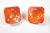 1 Stück Swarovski® Kristalle 4499 Kaleidoscope Square 20mm, Crystal Orange Glow DeLite Unf.*001L146D