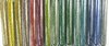 15 Beutel Miyuki Rocailles 11/0, komplett Opaque glazed frosted rainbow Farben a 50g: Nr. 4691-4705