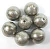4 Stück Miyuki Cotton Pearls Ø 12mm, Grey