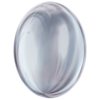 1 Stück Swarovski® Kristalle 2196/4 Oval Cabochon 30x22,7mm, Crystal Ocean DeLite Unfoiled *001L143D