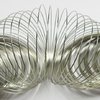 10 Windungen Spiraldraht / Memory Wire, ca. 6,2 cm, Stärke 0,6mm, dunkelsilber