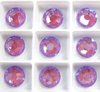 12 Stück Swarovski® Kristalle 2088 XIRIUS Rose SS30 (ca.6,4mm), Cry. Electric Violet DeLite Unfoiled