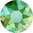 12 Stück Swarovski® Kristalle 2088 XIRIUS Rose SS30 (ca.6,4mm), Peridot Shimmer Foiled