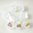 20 Stück Swarovski® Kristalle, 5328 Xilion Beads 6mm, White Opal Shimmer *234SHIM