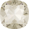 1 Stück Swarovski® Kristalle 4470 Quadrat Rivoli, 12mm, Crystal Silver Shade Unfoiled *001SSHAU