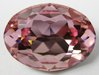 1 Stück Swarovski® Kristalle 4120, Carbochon 18x13mm, Light Rose Foiled *223