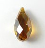 1 Stück Swarovski® Kristalle 6010, Briolette Pendant 21x10,5mm, Crystal Copper *001COP