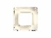 1 Stück Swarovski® Kristalle 4439 Square Ring 30mm, Crystal Silver Shade Unfoiled *001SSHA