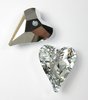 1 Stück Swarovski® Kristalle 6240 Wild Heart Pendant, 27mm, Crystal CAL*001CAL
