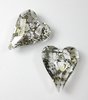1 Stück Swarovski® Kristalle 6240 Wild Heart Pendant, 27mm, Crystal Gold Patina *001GOLPA