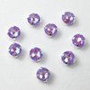 30 Stück Swarovski® Kristalle 53100 Roses Montées 3mm, Crystal Electric Violet DeLite *001L148D