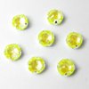 60 Stück Swarovski® Kristalle 53103 Roses Montées 6mm, Crystal Electric Yellow DeLite *001L138D