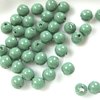 100 Stück Fiesta Beads  Ø 3mm, Bohrung ca. 1mm, Hartford Green