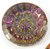5924 Rosette Round Engraved Doublet Glass Stone